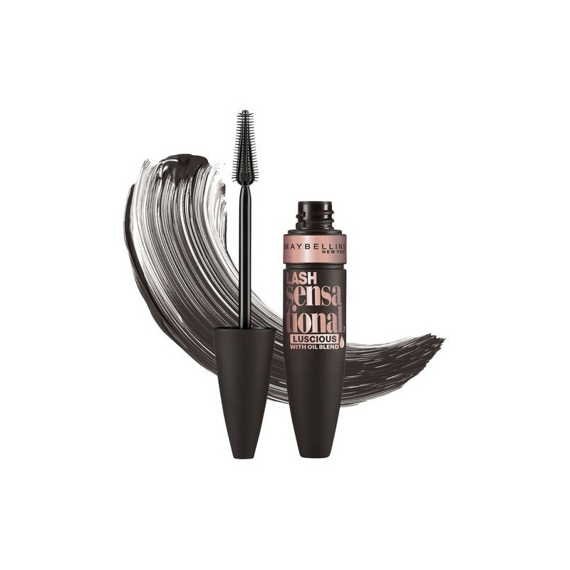 Maybelline Lash Sensational Luscious Lengthening Mascara Blackest Black