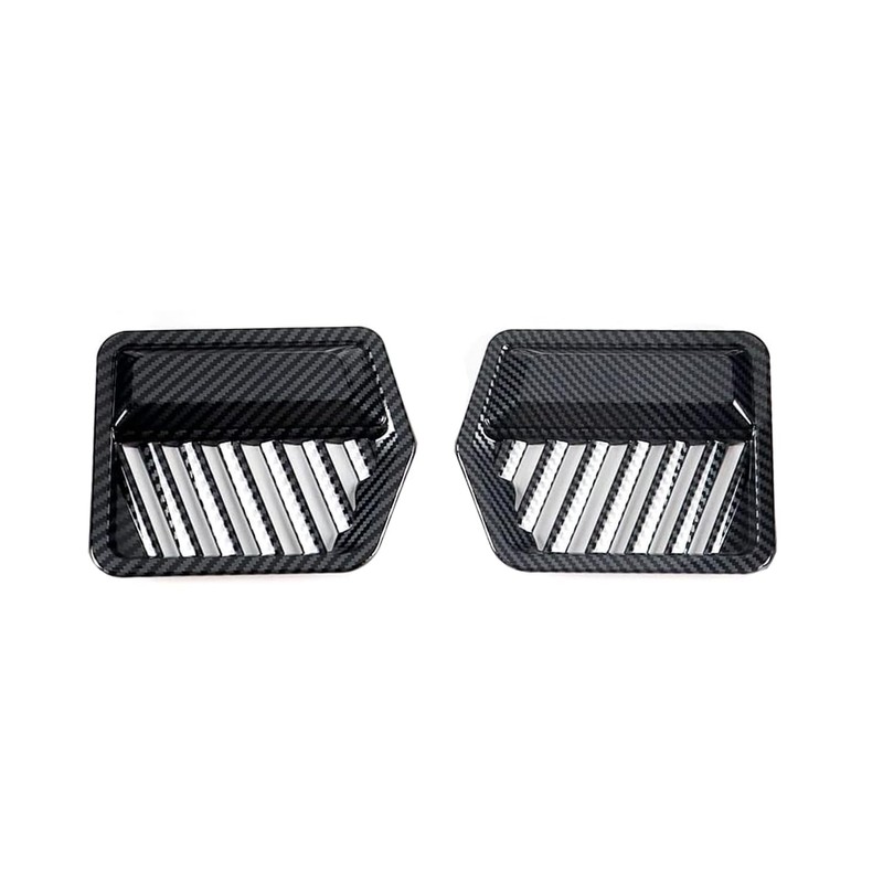 Keptrim for F-150 ABS Carbon Fiber Side Air Conditioning Vent