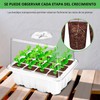 Ukipos Set de 10 Bandejas de Germinación de Semillas, Macetas