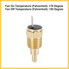 REPAIROCK Universal Automotive Radiator Engine Cooling Fan Temperature Thermo Sensor