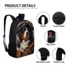 17 Inch Animal Print School Backpack And Lunch Box Set