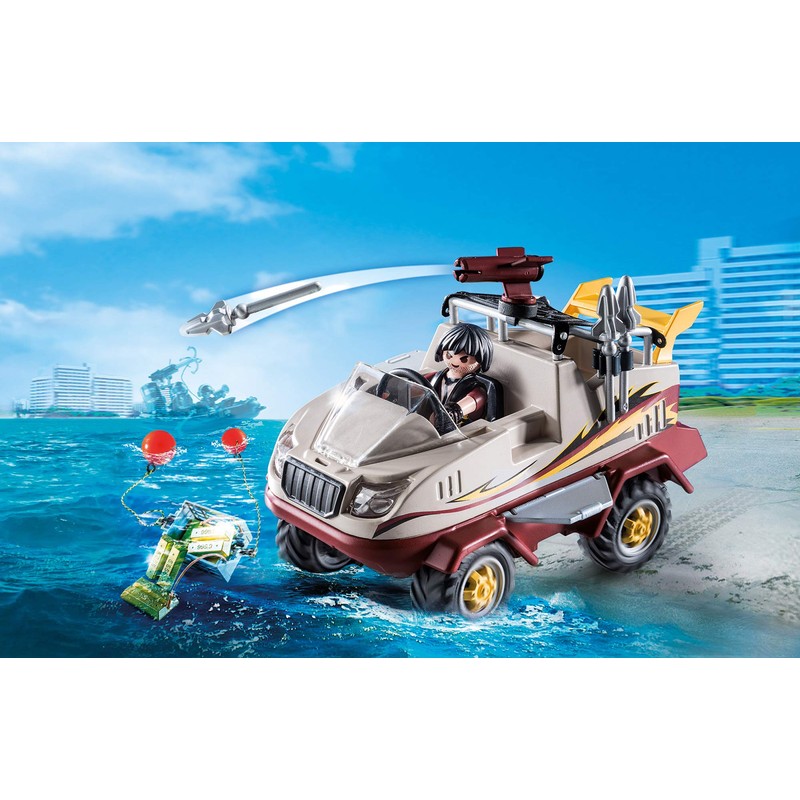 Playmobil Amphibious Truck, Multicolor