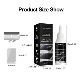 Windscreen Repair Kit Tool, Car Windshield Repair Kit, Glass Repair Liquid, Car Glass Windscreen Repair Kit, Windshield Repair Kit, 30 ml