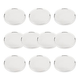 Eshan Golf Ball Marker 10 Pack Metal Alloy Markers Men Women Golfer Gifts Golf Sports Court Accessories For Magnetic Hat Clips