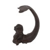 Treasure Gurus Heavy Duty Cast Iron Mermaid Tail Door Stop