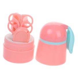 Hohopeti Nail Clippers Set Cute Case for Newborn Grooming Kit Durable Nail Care Tools for Girl Includes Clippers and Scissors for Easy Manicure and Pedicure