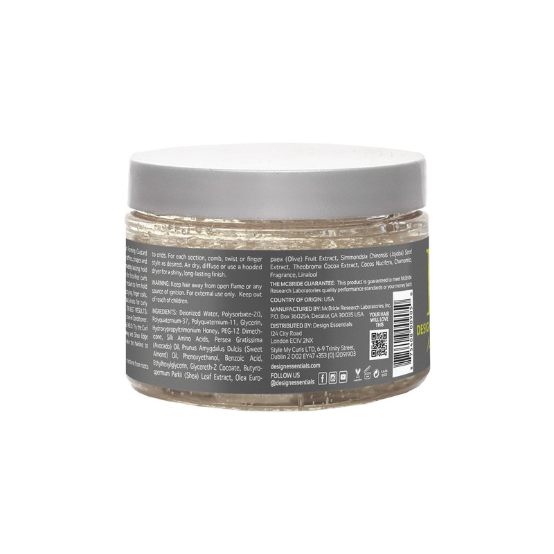 Design Essentials Almond & Avocado Honey Curl Forming Custard, Defines