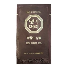 braided hair Original New Gold Disposable Herbal Shampoo 10ml Portable Travel Toiletries / 오리지널 뉴골드 일회용 한방 샴푸 10ml 휴대용 여행용 세면도구