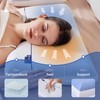 STAMMATOM Memory Foam Cervical Pillow for Neck Strain Relief, Ergonomic