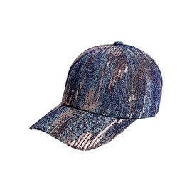 Red by Kiss Satin-Lined Baseball Cap, Comfortable Fit Adjustable Hat, Hair Protection Unique Designs (Elevated 1)