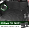 xipoqix Trunk Mat Backrest Mat Compatible with 2011-2021 Jeep Grand