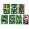 Power Rangers Christmas Tree Ornament Set - Unique Shatterproof Plastic
