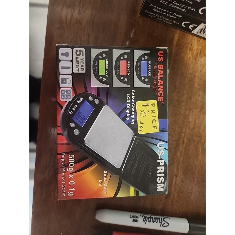 US balance Digital Pocket Scale 500g X 0.1g #B45