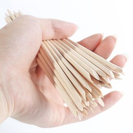 16cm 네일 우드 네일우드스틱 스틱 100개입 우드스틱 오렌지우드스틱 16cm Nail Wood Nail Wood Stick 100 Pieces Wood Stick Orange Wood Stick