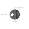 uxcell Frame Turn Button, 1/2" Metal Round with Screws for