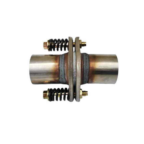 SUISFLXGRO Exhaust Flex Spring Flanges 100% 409L Stainless, Spring Joint