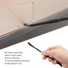 6PCS/Set Prying Bar Hook Set Double Ended ABS Plastic Black