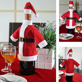 PROtastic Santa Claus Bottle Cover - Great For Christmas Table Decorations!