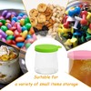 Oui Lids - 20 Pack Reusable Silicone Jar Lids for