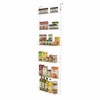 Over the Door Organizer - 6-Tier Adjustable Pantry Shelves and