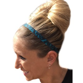 IT'S RIDIC! No Slip Grip/Non-Slip Sports/Athletic Slim Sports Headband