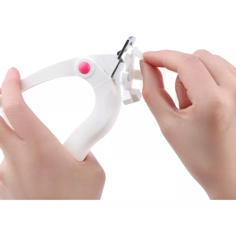 Corta Tip Para Uñas Postizas Con Guía Precisión Profesional