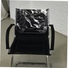 ORFOFE 2pcs Transparent Salon Chair Covers with Reinforced Black Border