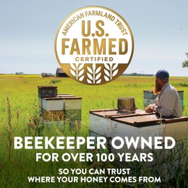 Sue Bee Regional Rocky Mountains Honey, Strained, Unfiltered USA Beekeeper-Owned Co-op, 24 oz (Packaging May Vary)