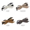 JewelVOX Hair Accessories, Faux Leather, Simple, Ribbon, Synthetic Leather, Banana