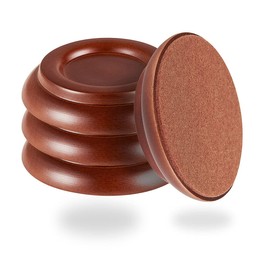 Piano Caster Cups - Upright Piano Wheel Floor Protectors Piano Coasters .Set of 4