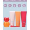 Bliss Travel Bottles Set - 4/7/10 Piece TSA Approved Leak-Free