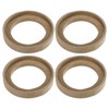 QUARKZMAN Universal 3.5 Inch Speaker Subwoofer Mounting Spacer Rings Pack