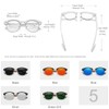 KINGSEVEN N5516 Wooden Semi-Rimless Polarised Sunglasses for Men and Women
