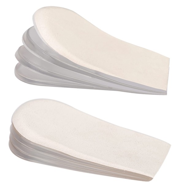 Adjustable Orthopedic Heel Lift Inserts, 1/4" to 1" Gel Heel