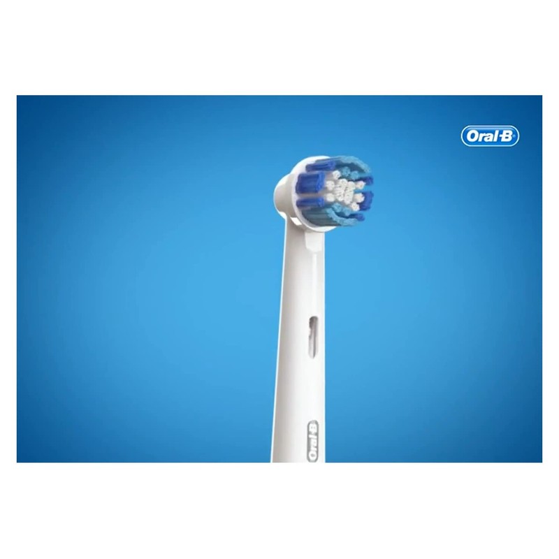 Oral-B Genuine Precision Clean Replacement White Toothbrush Heads, Refills for