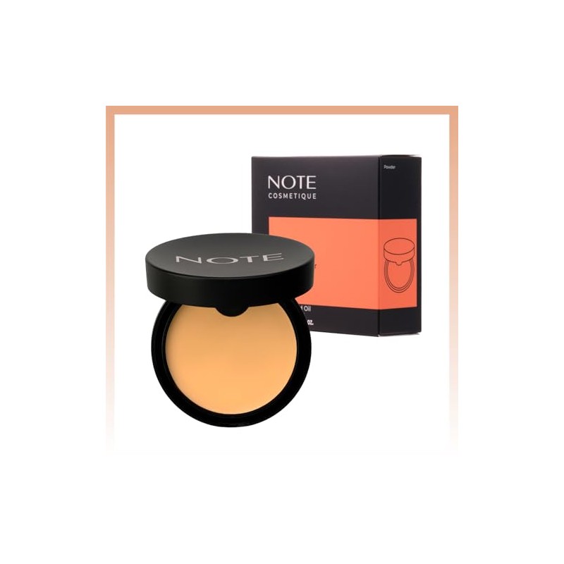 Note Cosmetique Luminous Silk Compact Powder - Medium Buildable Coverage