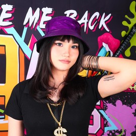 JJDreams Foldable Reversible Hat Flexible Foldable Bucket Hat Fashionable UV Protection Fishing Hat for Men and Women, Purple