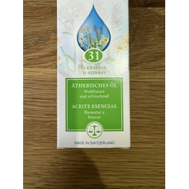 Swiss Herbal 31 Oil – Essential Oil Blend for Aromatherapy, Relaxation & Multi-Purpose Herbal Relief, 75 ml