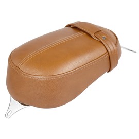 XMT-MOTO Desert Tan Genuine Leather Rear Passenger Pillion Seat fits for Indian 2020 Scout 100th Anniversary,2019-2020 Scout Sixty ABS,2019-2020 Scout ABS,2016-2022 Scout Sixty 2015-2022 Scout