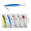 5pcs Jig 40g Señuelos Para Pescar Grante Lance Largo Mar