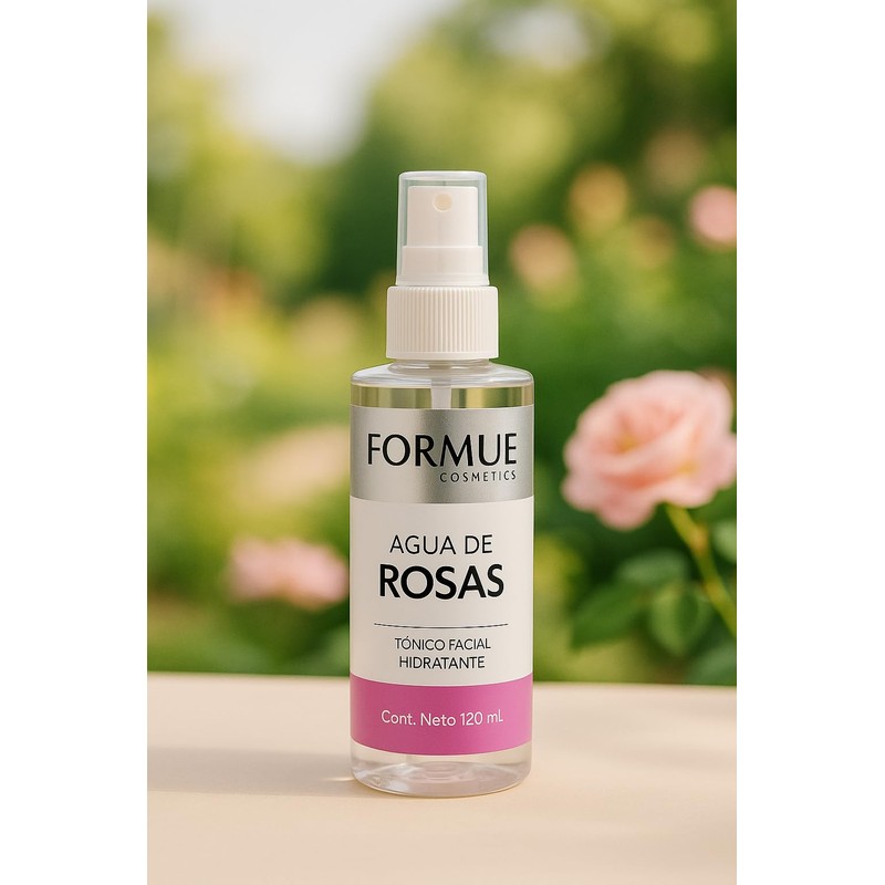 Agua de rosas Formue 120 ml.