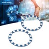 2Pcs RGB LED Ring 16 Bit Intelligent Full Color Highlight