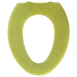 OKA Toilet Seat Cover, Green, O-type, VP Sunleaf Vivre Premiere