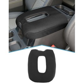 JeCar Armrest Cover Neoprene Center Console Cushion Pad Compatible with Chevy Silverado 2019+/Suburban 2020+/Tahoe 2021+/GMC YUKON 2021+