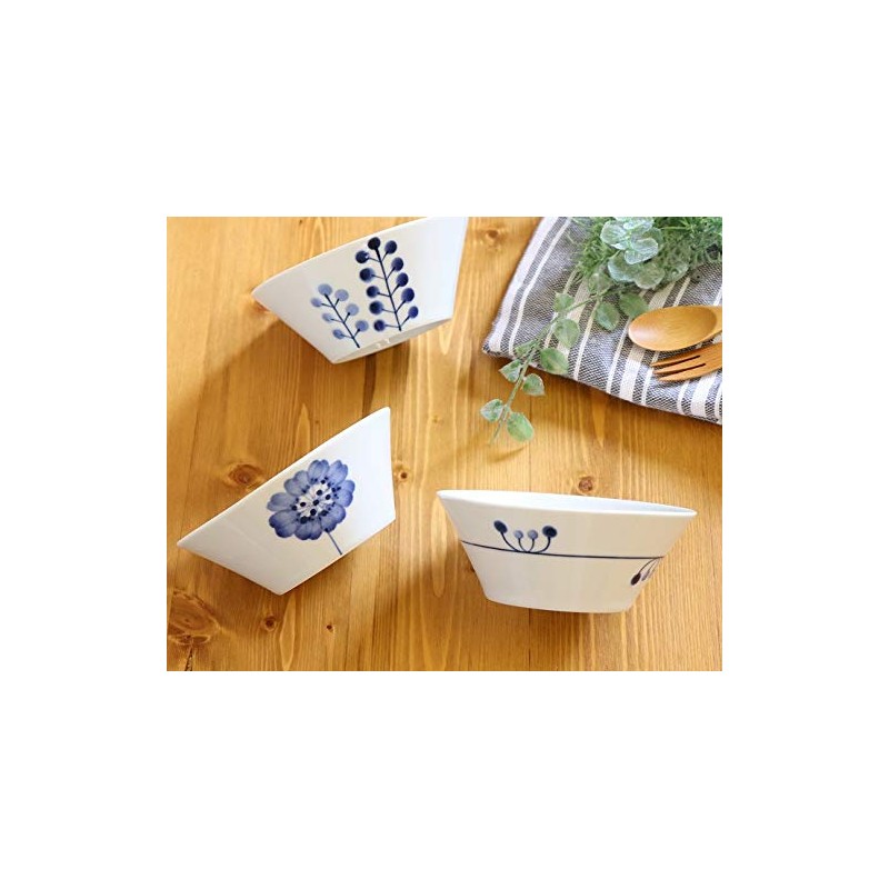 Hasamiyaki Flowers Multi-Purpose Pot, Diameter 5.0 inches (12.7 cm), Approx.