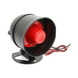 MOTOR POWER 12V Universal Keyless Entry Kit Answer Back Siren Speaker Buzzer Whisper High Wood Sound Lock Unlock Security / 20-177