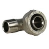 Maxline 90 Degree Elbow Fitting 3/4 Tubing x 1/2" Male