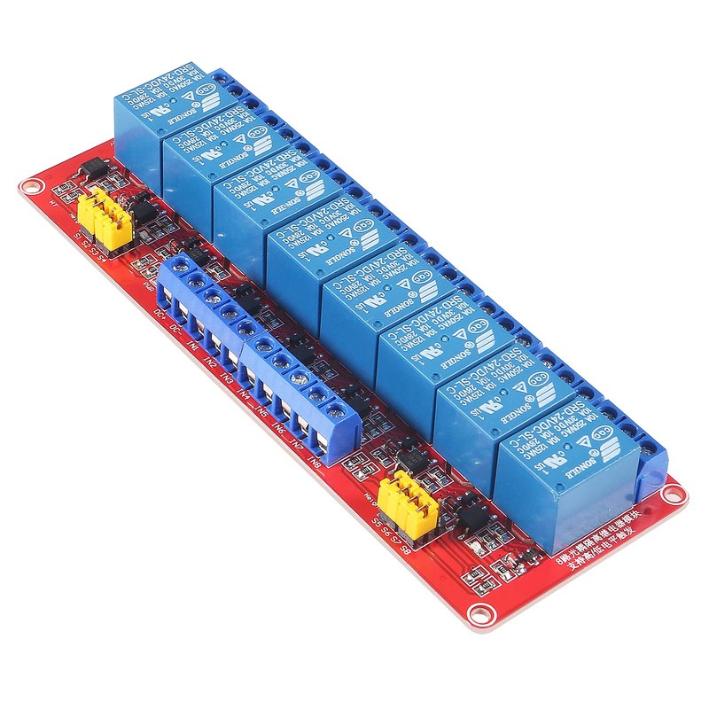 2PCS 24V Relay Module with Optocoupler Isolation Support High and