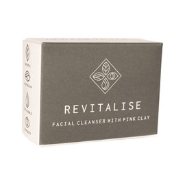 Base (Soap With Impact) Bar Revitalise Facial Cleanser with Pink Clay (Boxed) 120g