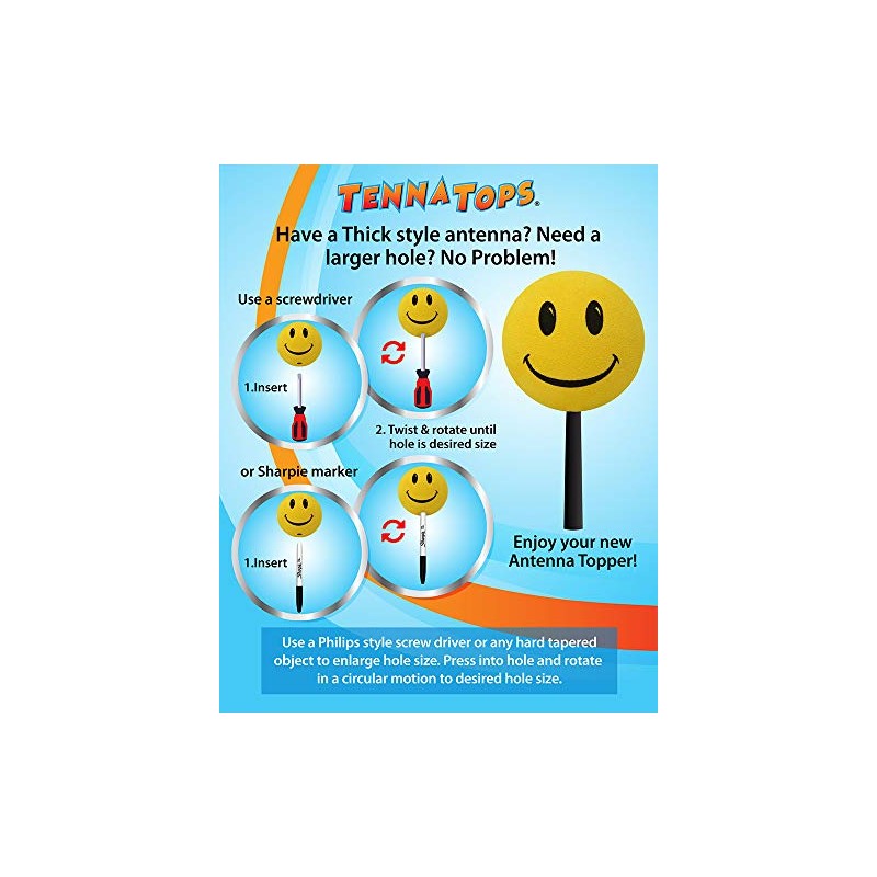 Tenna Tops Plain Green Car Antenna Ball Auto Accessory (1.75"